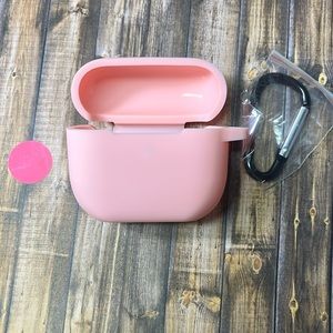 5for$10 Light Pink AirPods Pro Silicone Protective Case - AirPods Accessories